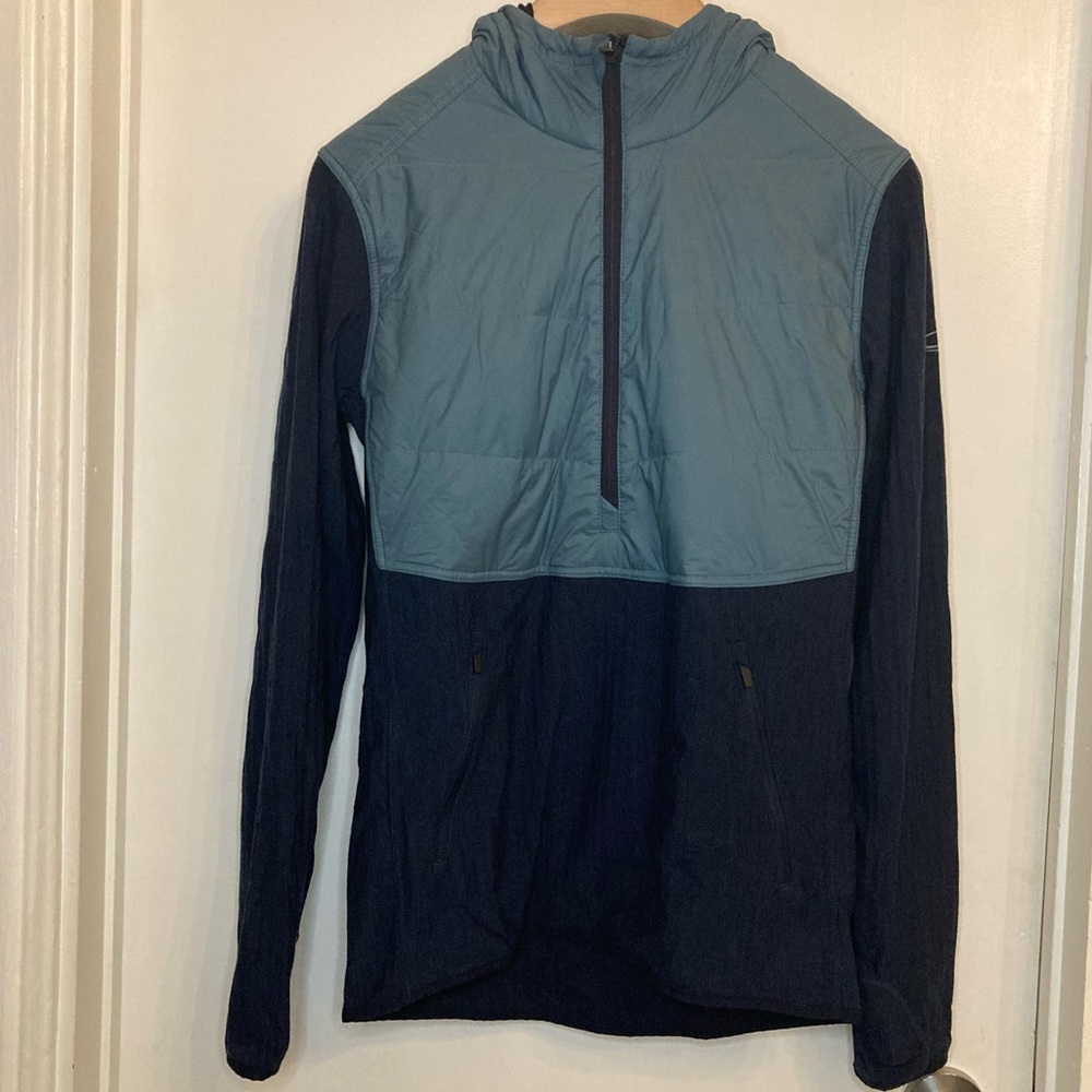 Icebreaker Descender Merino Half-Zip Hooded Pullover - Medium